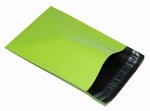 100 Verzendzakken Neongroen maat L - 355x508 mm + 40mm Lip