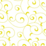 240 Blatt Seidenpapier - Yellow Swirl 500x750 - 18gms